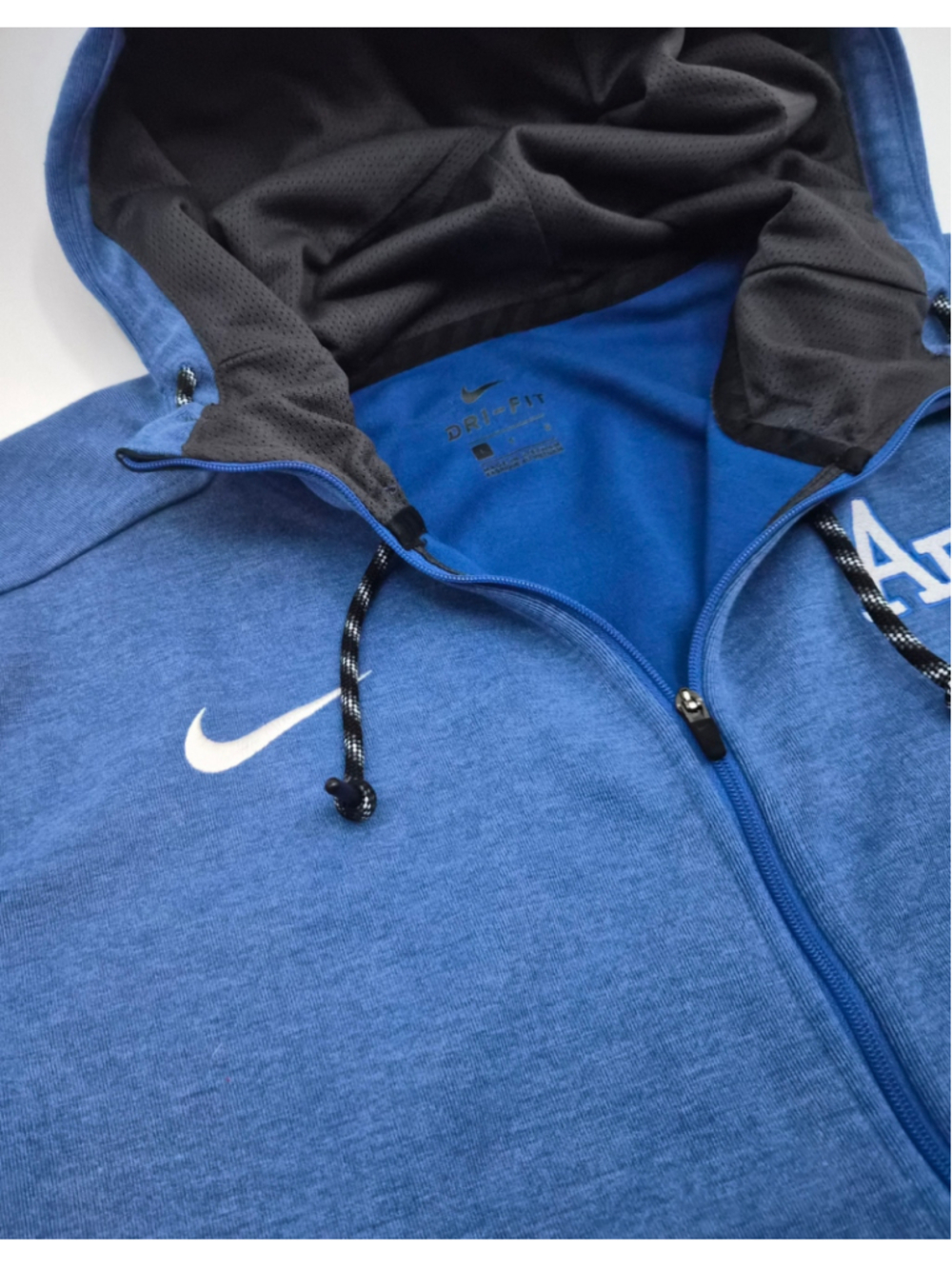 Nike Air Force Falcons Dri-FIT Full Zip Hoodie Jacket Blue Men's M NCAA USAFA AF - Picture 4 of 8
